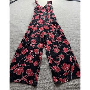 B.O.G Collective Women's Floral Wide-Leg‎ Jumpsuit Size M
